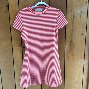 Free People Mock Neck Mini Dress (L)